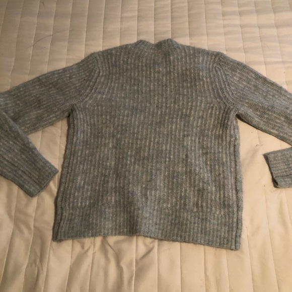 Rag & bone light blue jonie alpaca wool sweater - Picture 5 of 7